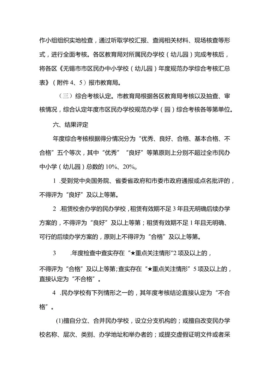 民办学校规范办学（园）积分制管理和年度检查综合考核办法.docx_第3页