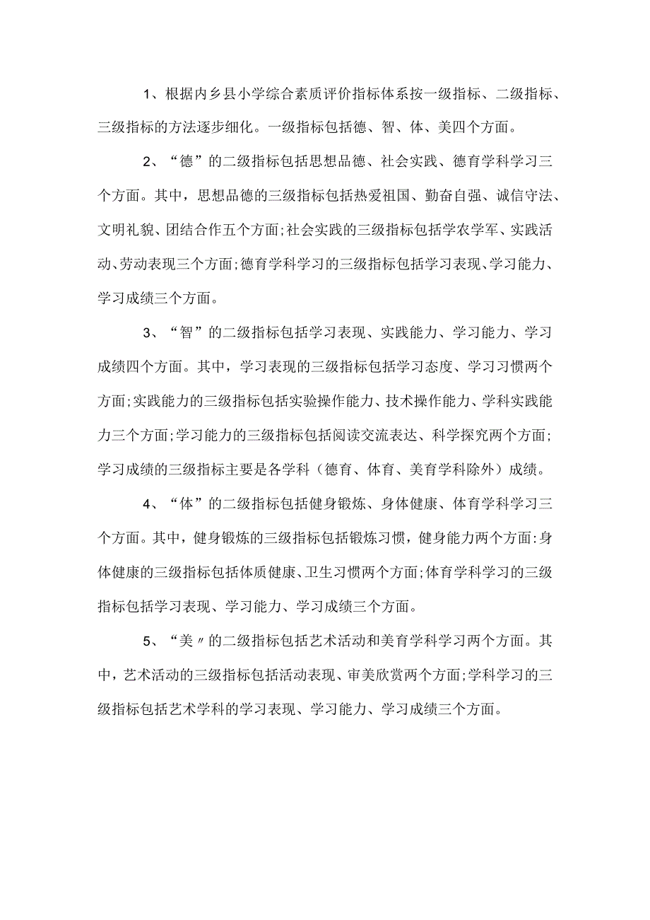 王店小学一二年级综合素质评价实施方案.docx_第2页