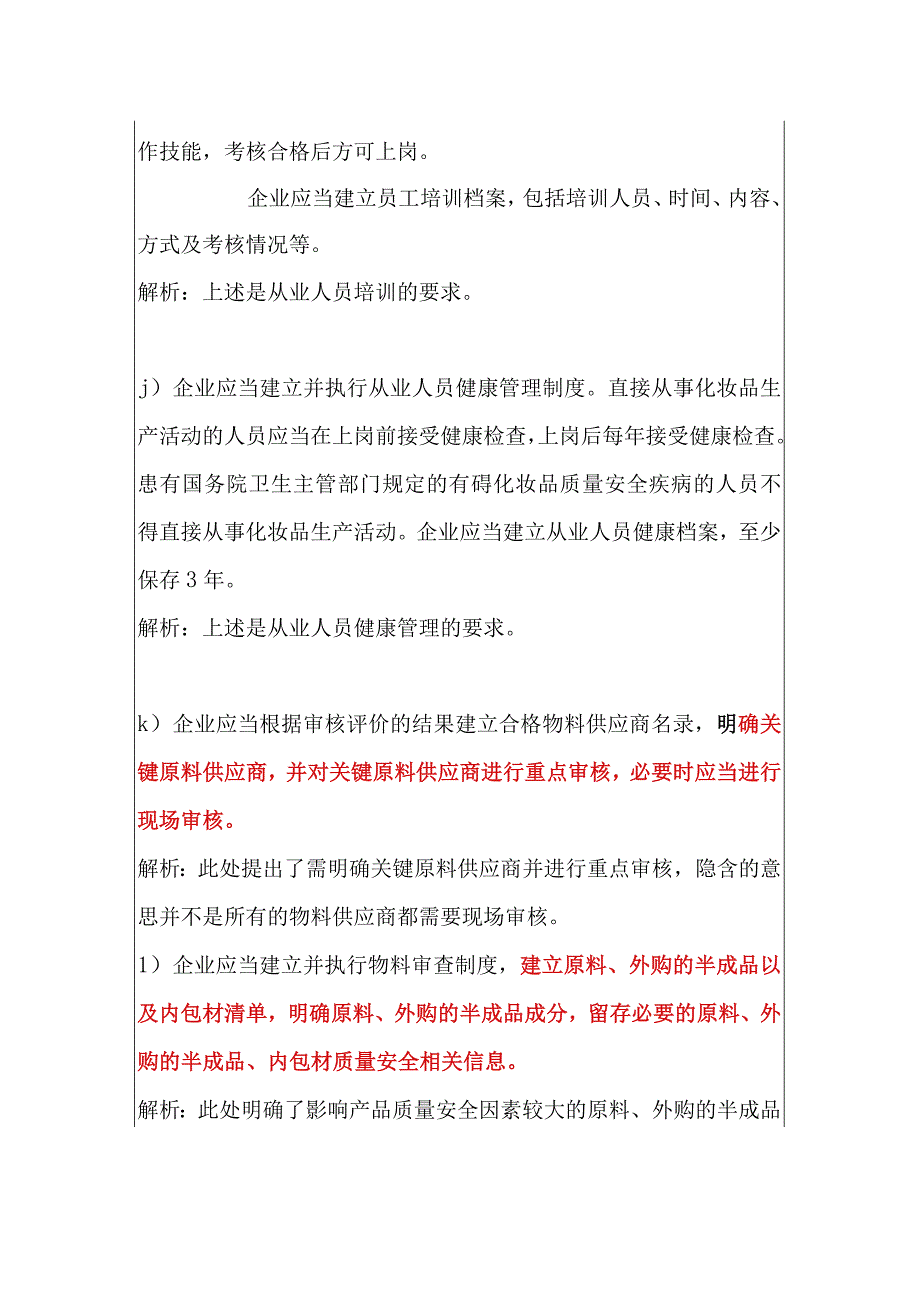 新版委托生产部化妆品生产质量管理规范检查要点及解释.docx_第3页