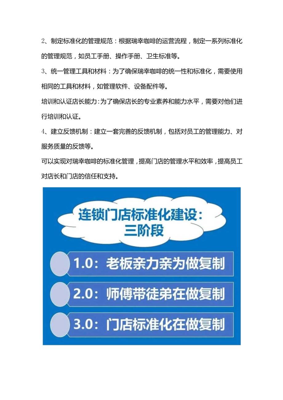 瑞幸咖啡店长标准化手册：咖啡奶茶门店标准化运营管理和奶茶门店工作流程.docx_第2页