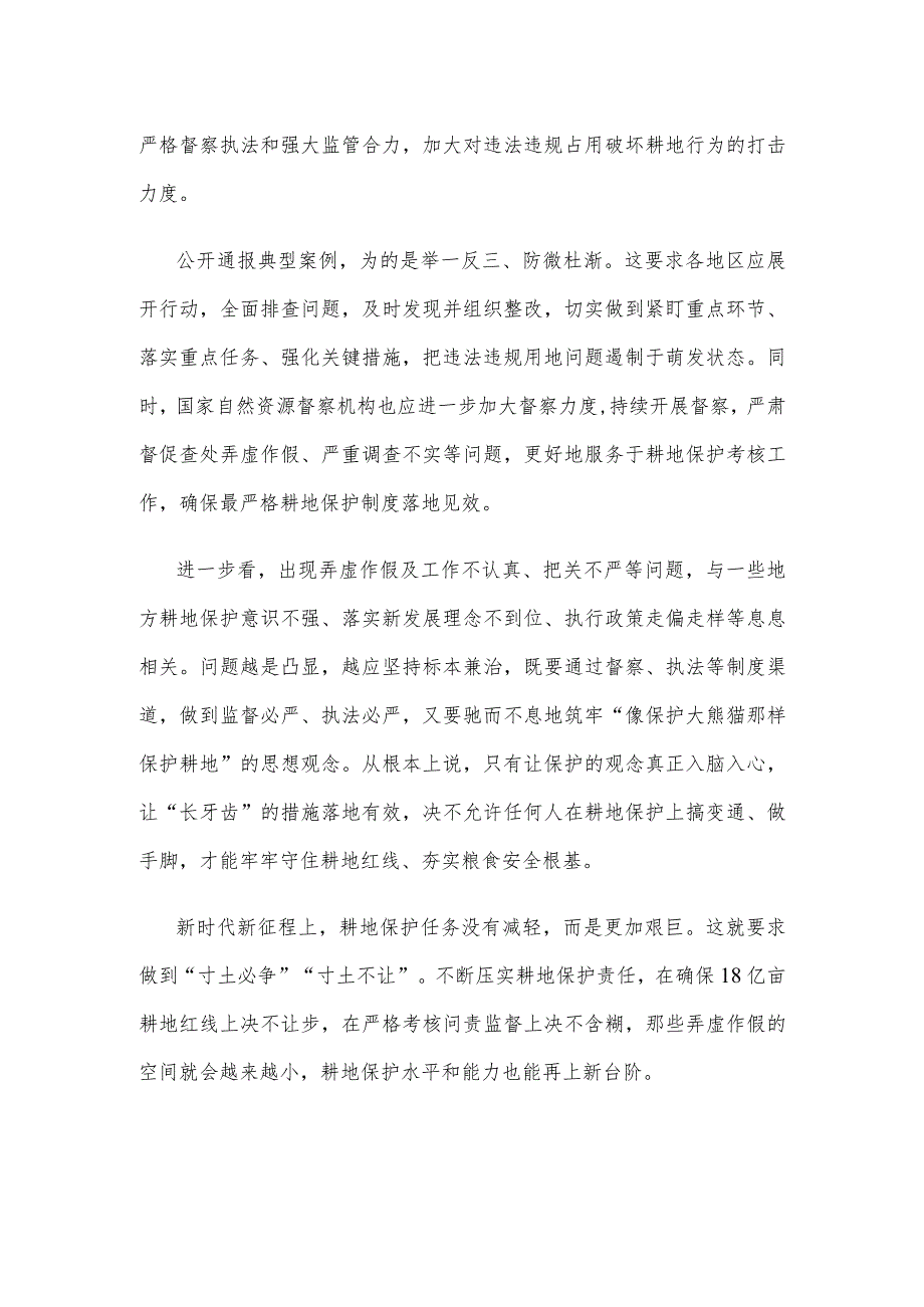 学习领会16个耕地调查问题典型案例心得体会发言.docx_第2页