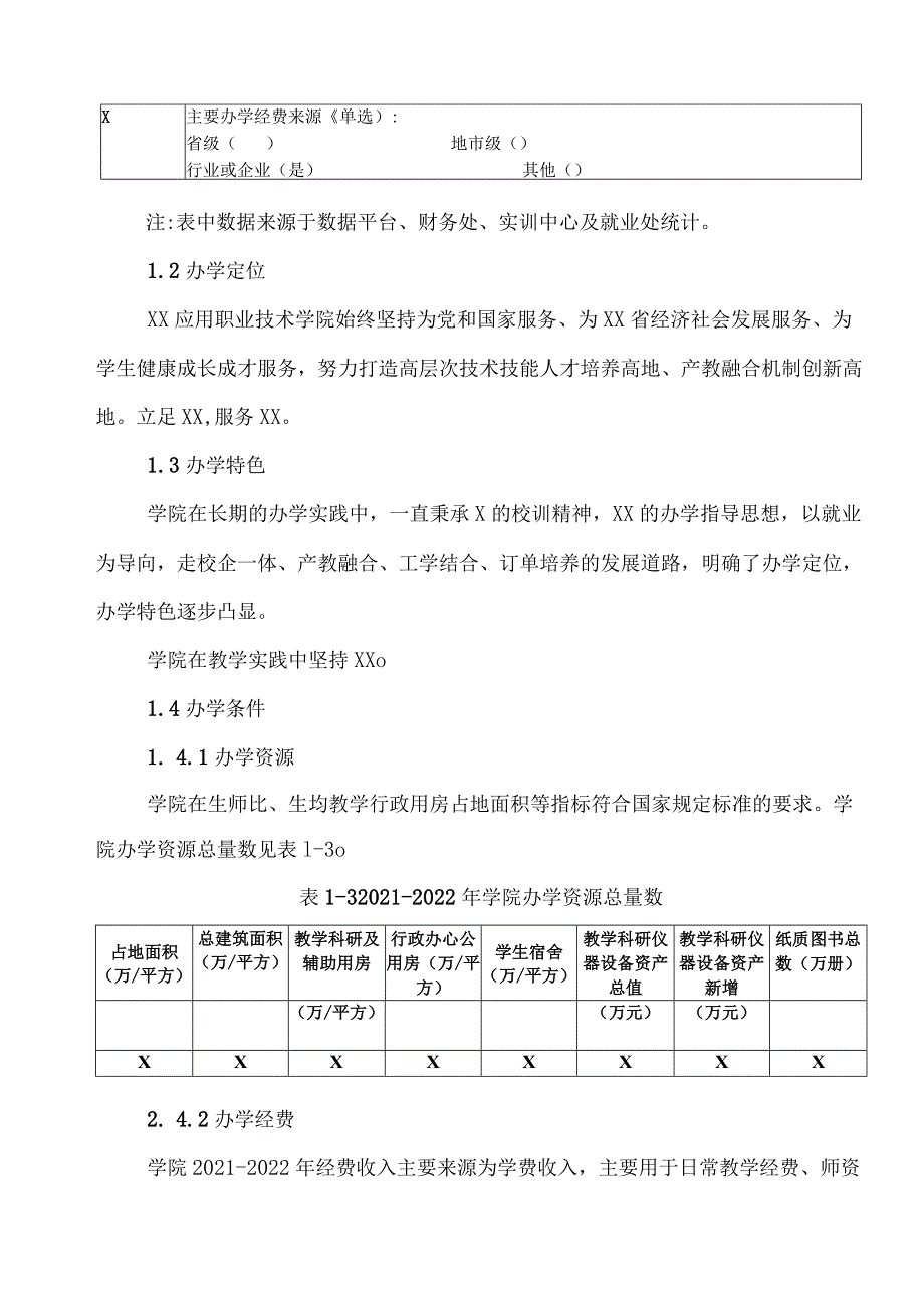 XX应用职业技术学院高等职业教育质量年度报告（2023年）.docx_第3页