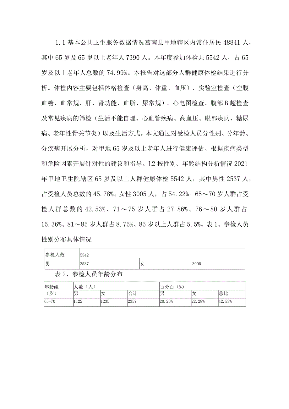 卫生院65岁及以上老年人健康体检分析报告.docx_第2页