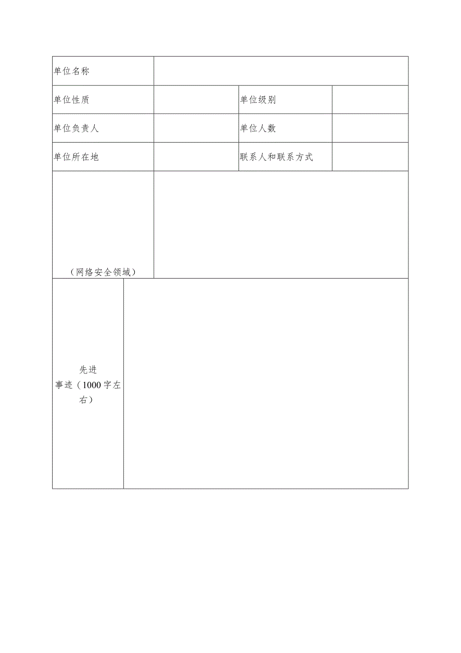 2024年网络安全工作先进单位推荐审批表.docx_第3页