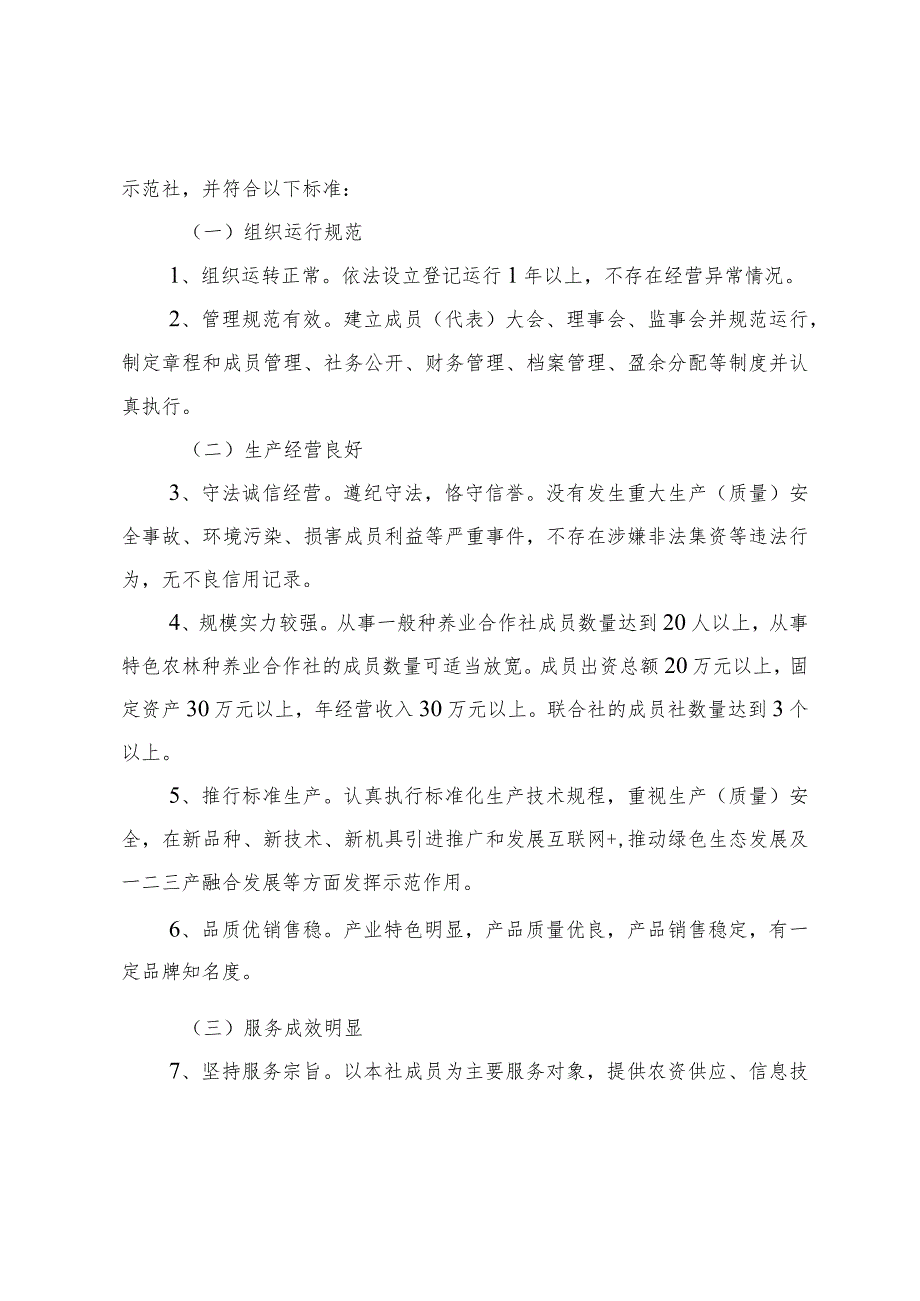 《连云港市市级农民合作社示范社评定及监测办法》（连农规〔2023〕1号）.docx_第3页