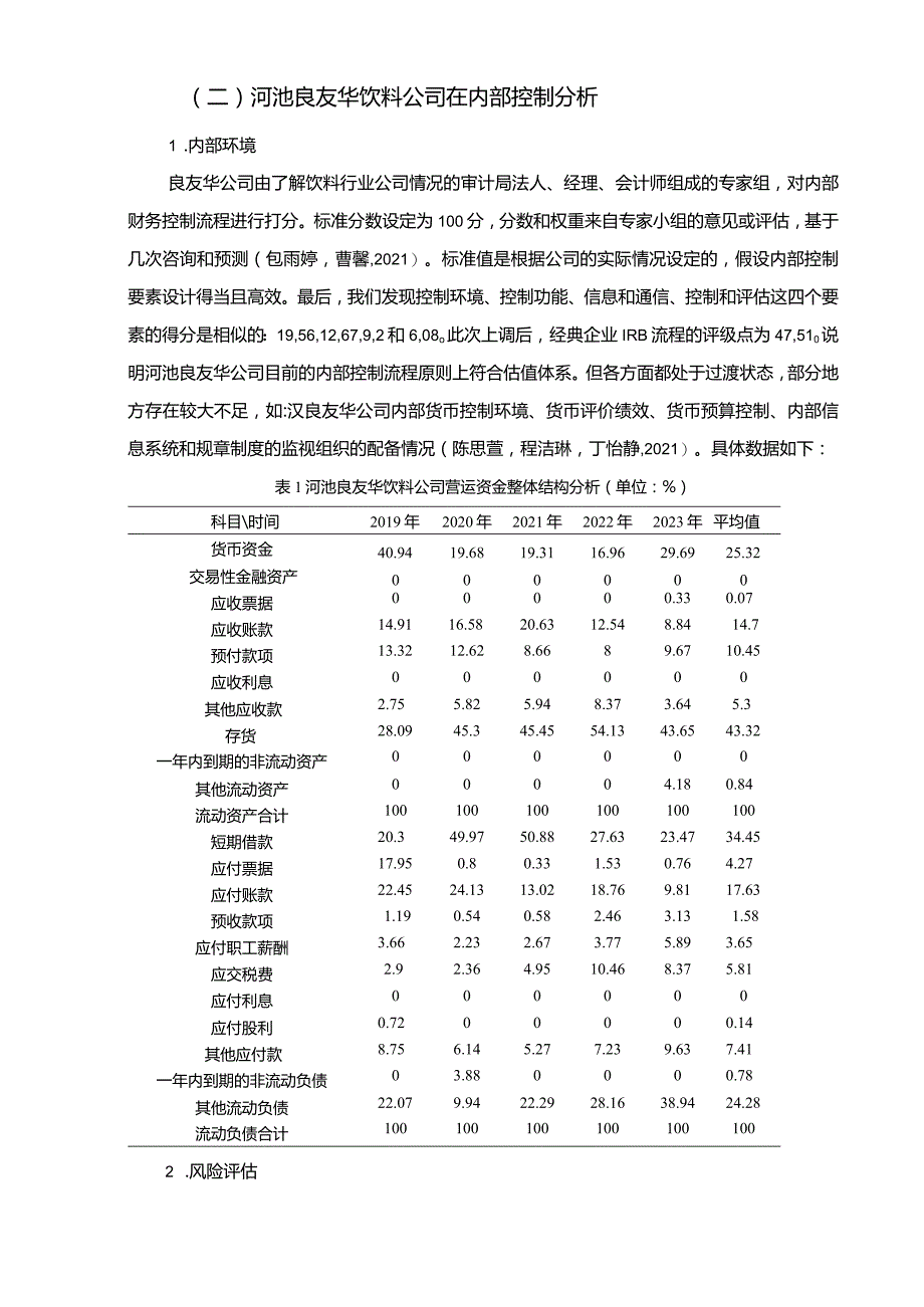 【《河池良友华饮料企业内部控制问题及完善建议》7100字】.docx_第3页