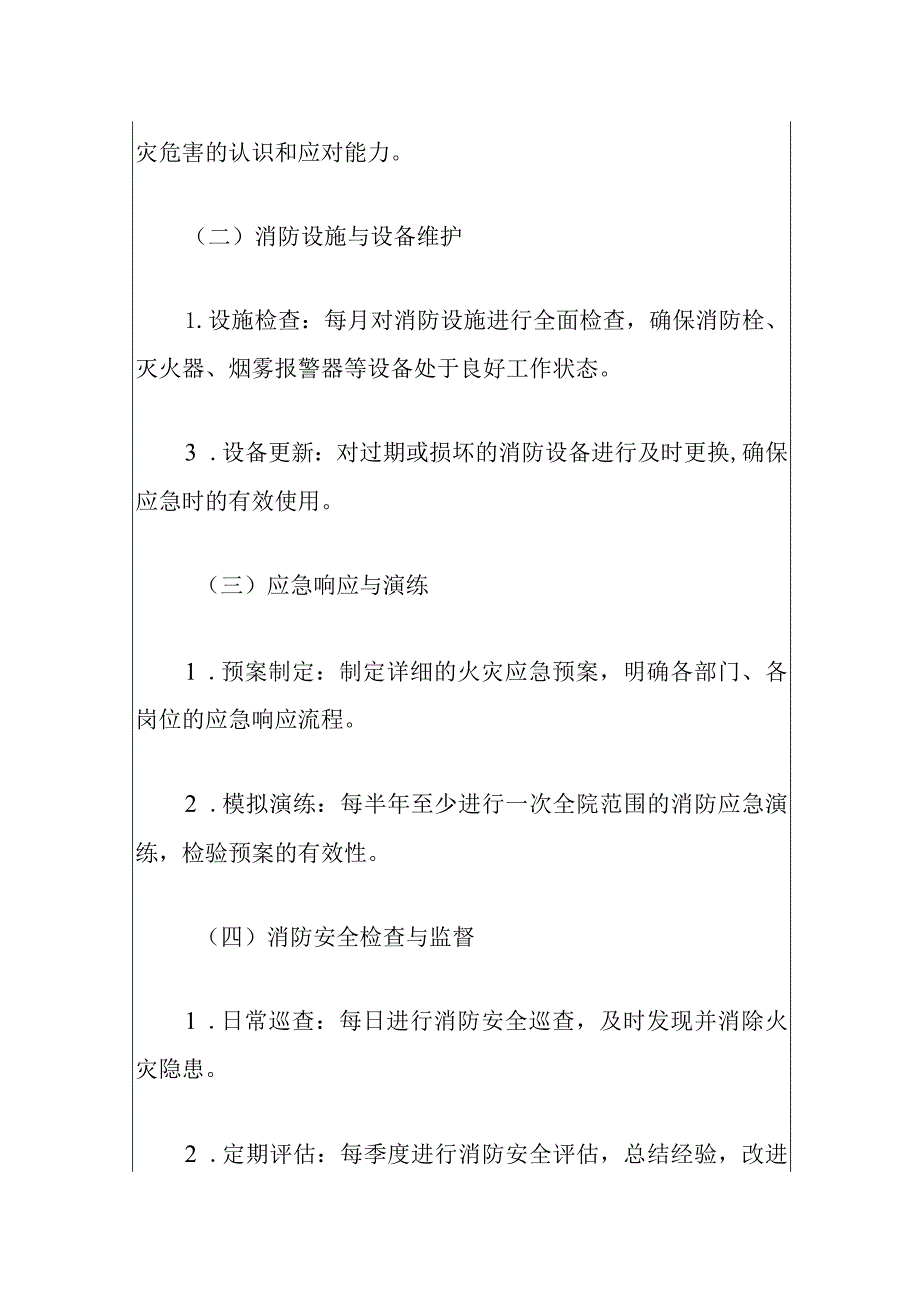 2024年度医院消防安全管理与应急响应计划方案（最新版）.docx_第3页