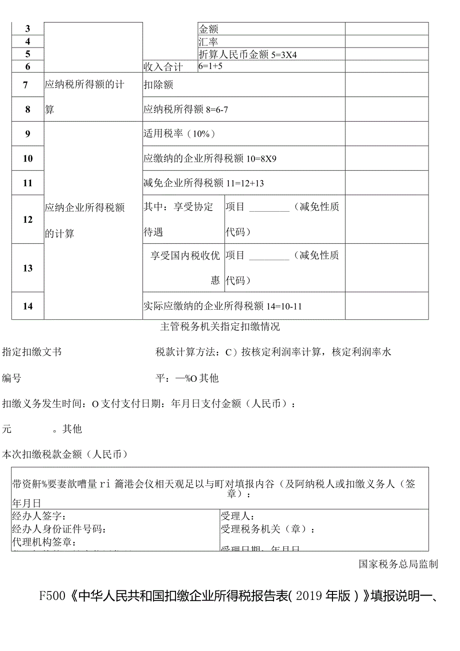 《中华人民共和国扣缴企业所得税报告表（2019年版）》及填报说明.docx_第2页