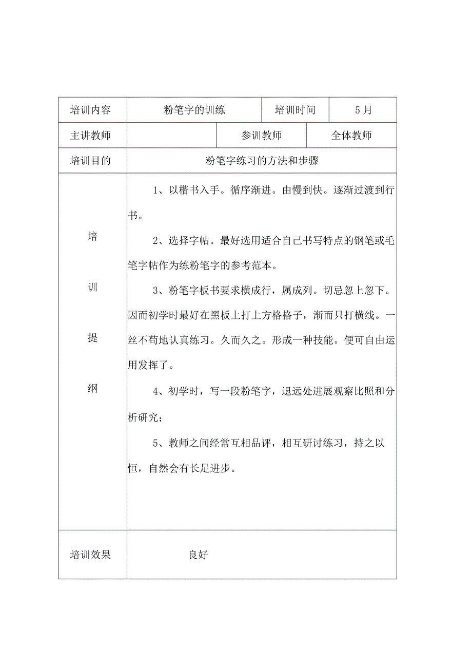 2018年教师语言文字基本功活动培训活动记录.docx_第2页