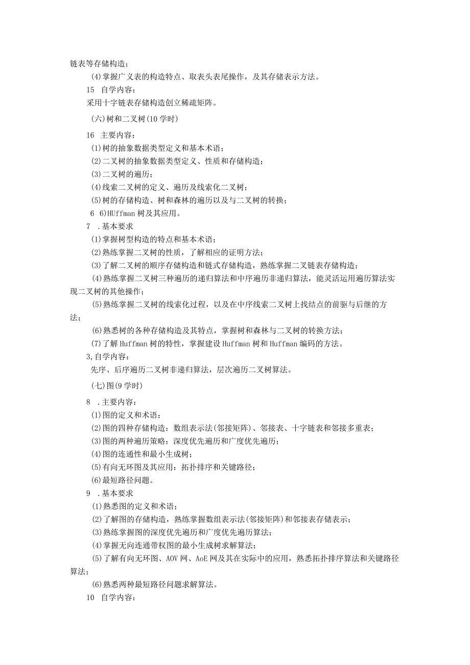 【数据结构】课程教学大纲.docx_第3页