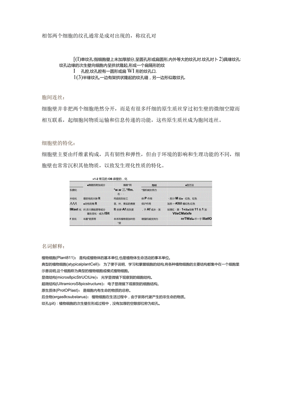 《药用植物学》第一章植物的细胞知识点.docx_第3页