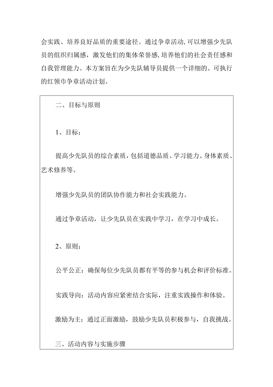 2024实验小学红领巾争章方案（最新版）.docx_第2页