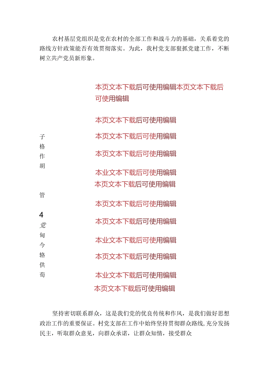 2024村支部书记述职报告（精编）.docx_第3页