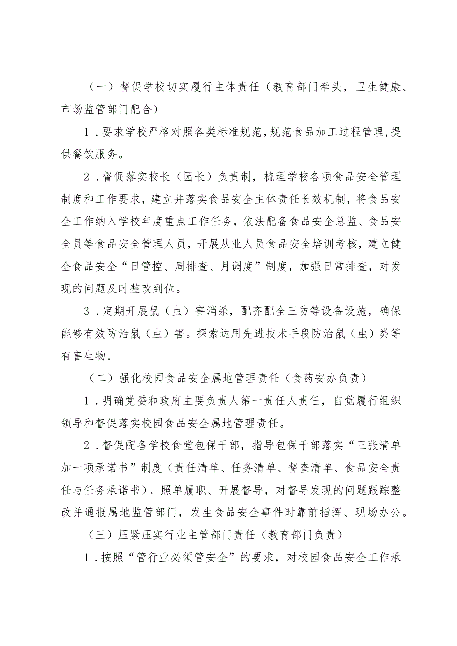 《上海市校园食品安全排查整治专项行动实施方案》.docx_第3页