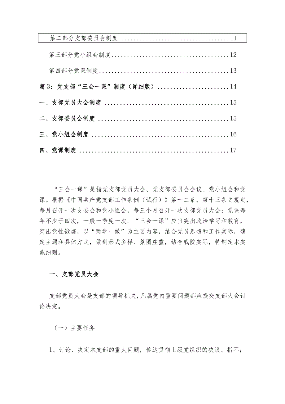 2024三会一课细则制度（最新版）.docx_第2页