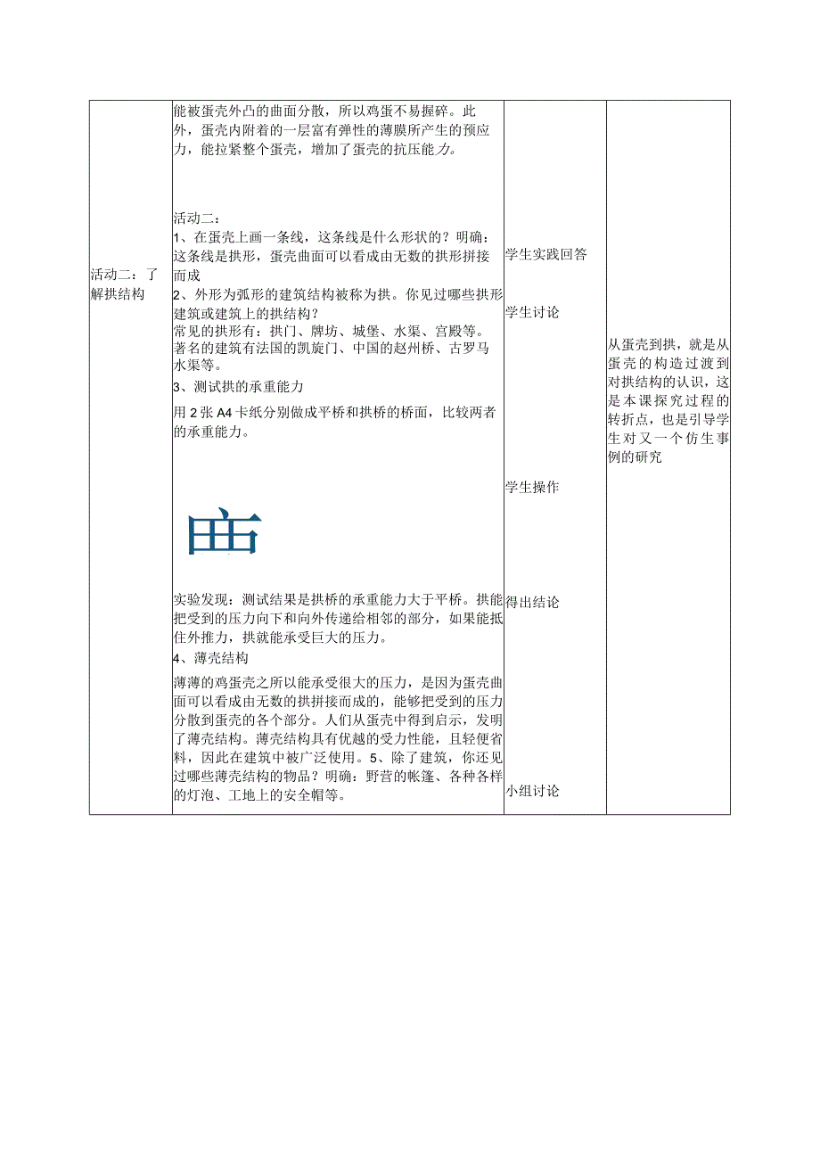 2-6蛋壳与薄壳结构（教案）五年级科学下册（苏教版）.docx_第2页