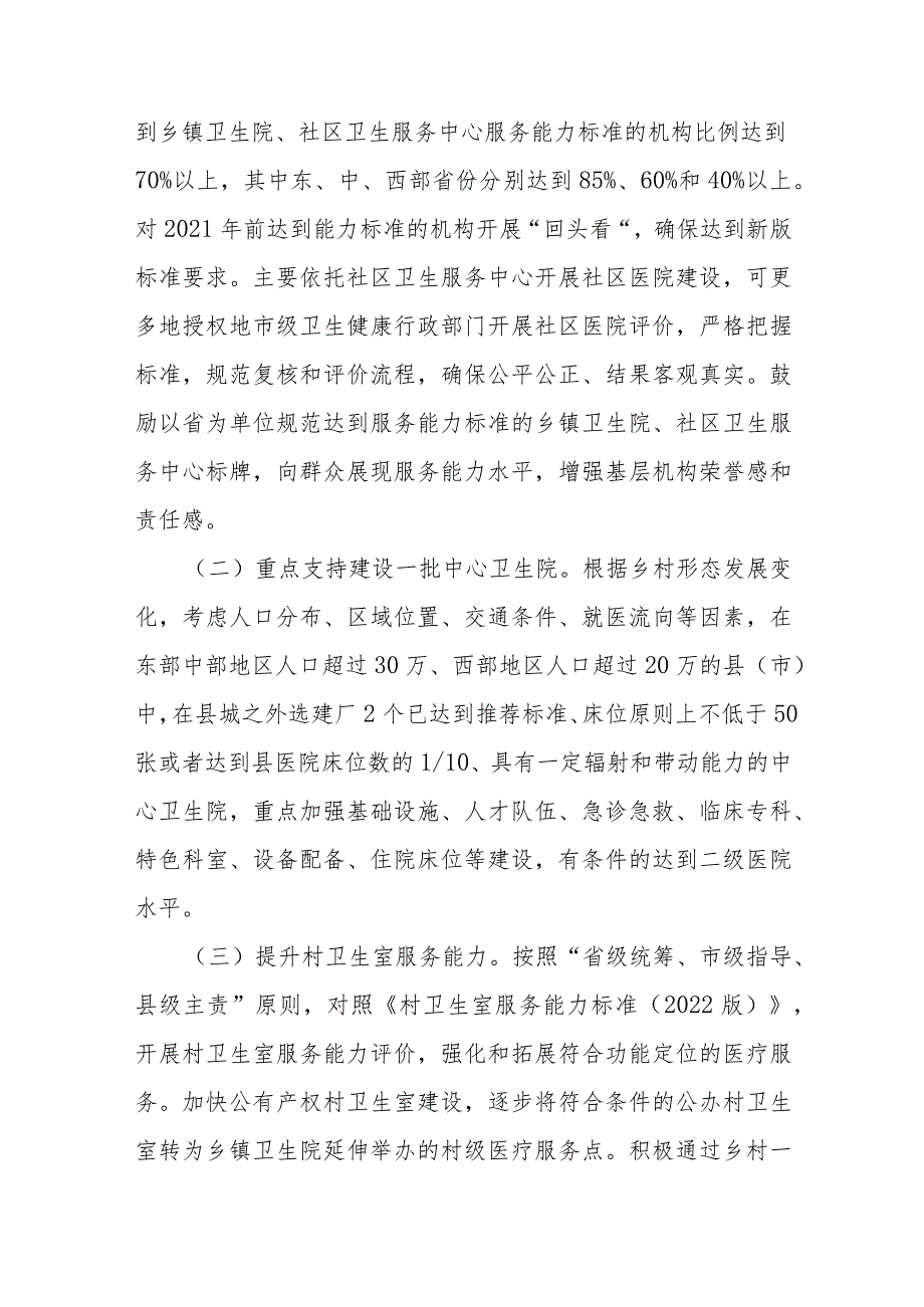 “优质服务基层行”活动和社区医院建设三年行动方案-全文及解读.docx_第2页