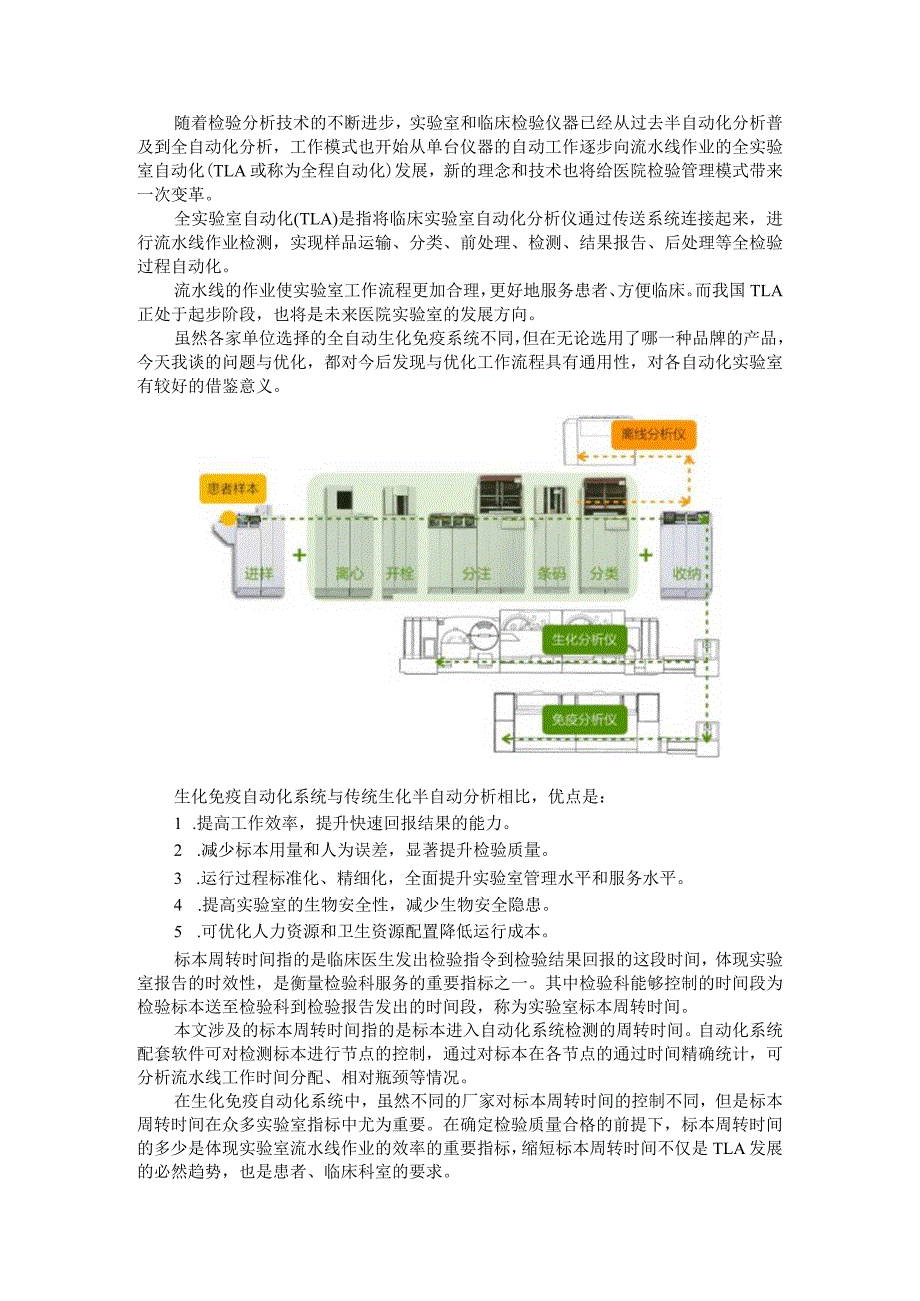 7个环节优化检验流水线工作流程缩短标本周转时间.docx_第1页