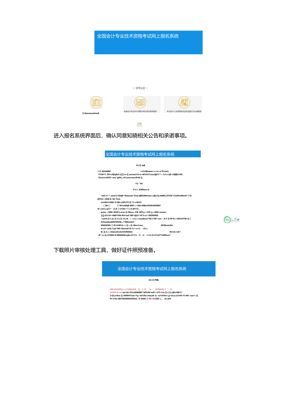 初级会计资格考试报名操作手册.docx_第1页