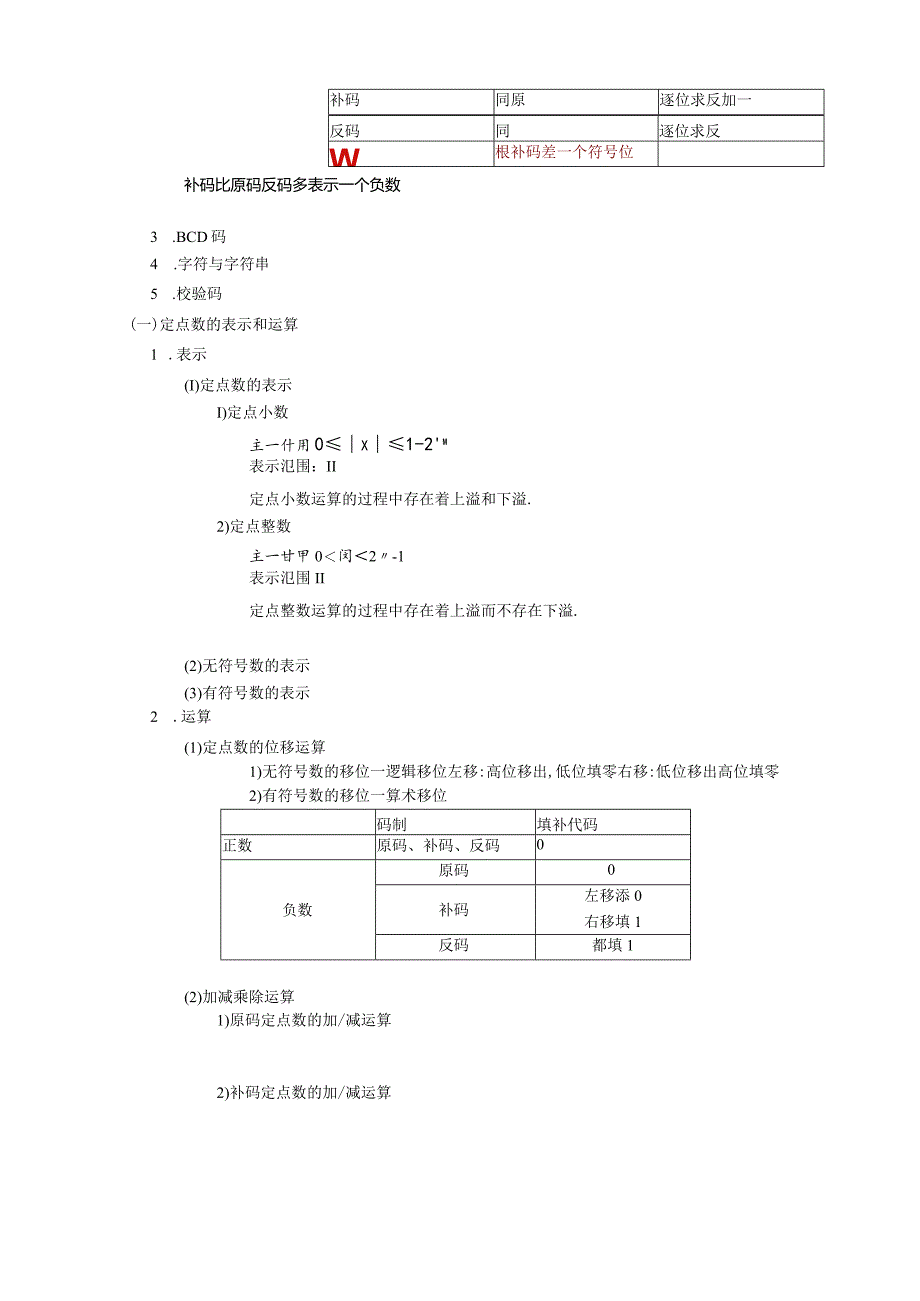 按照大纲的知识点整理----计算机组成原理.docx_第2页