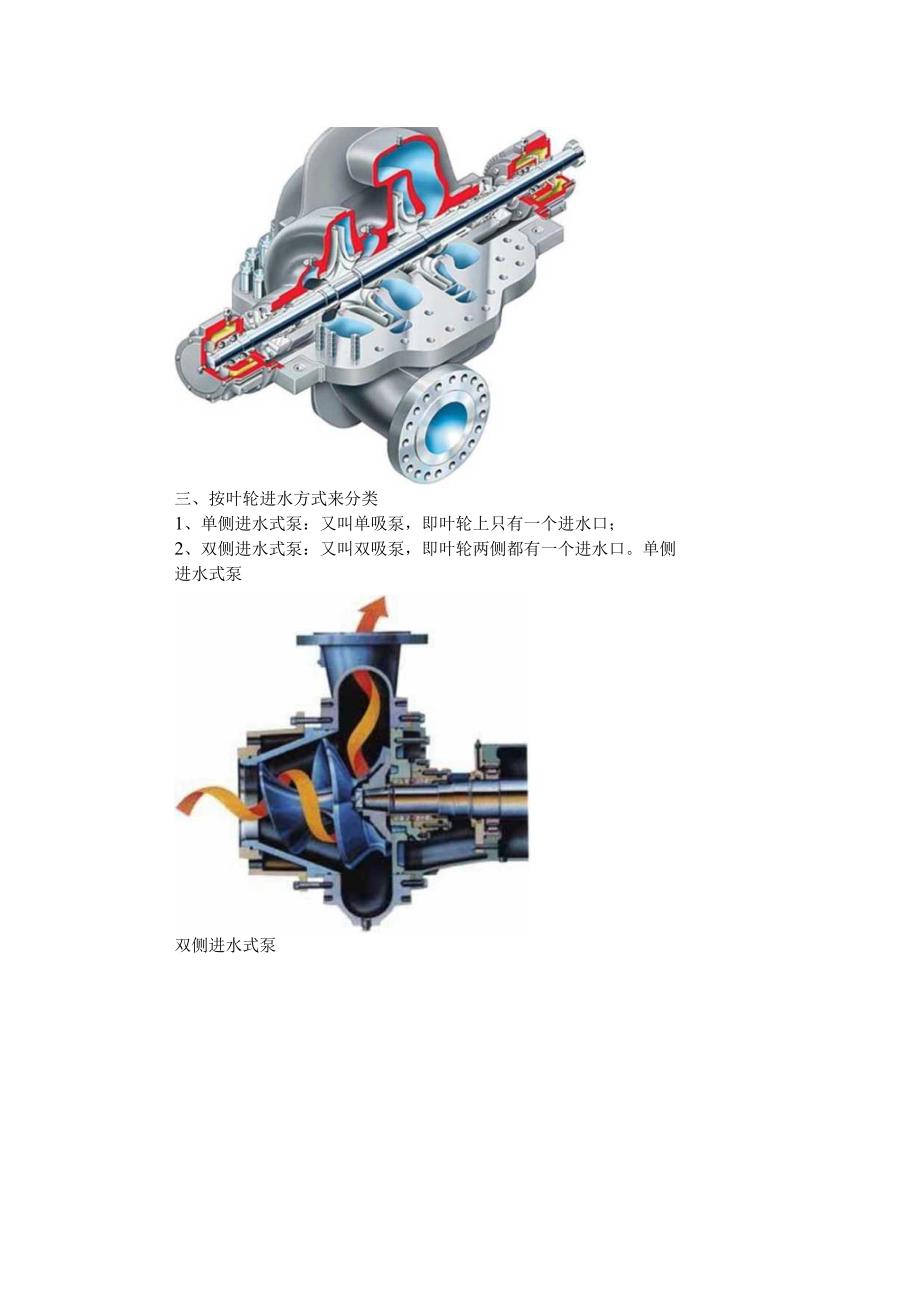 （水）泵的内部结构图与性能特点及维护检修规程.docx_第3页