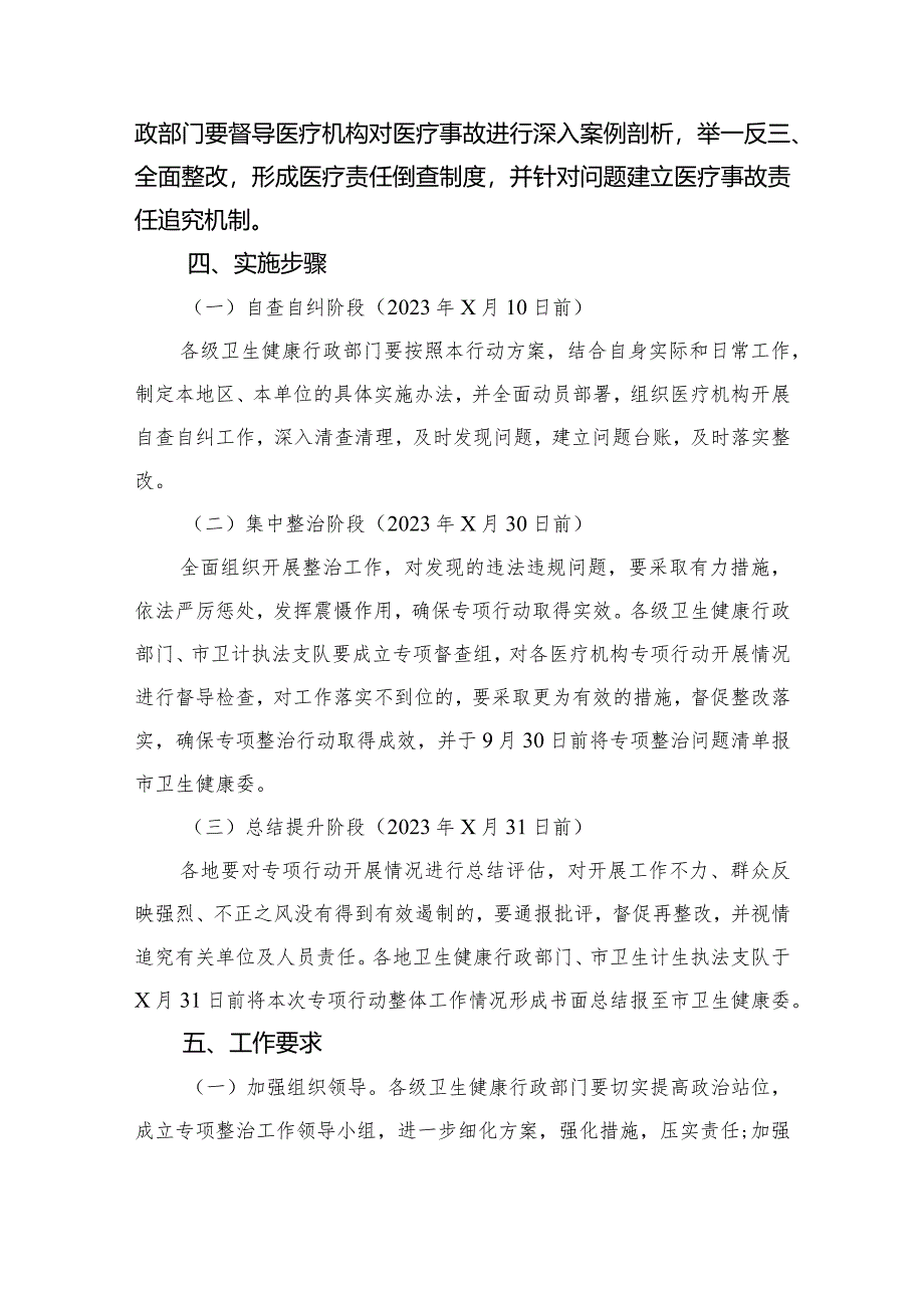 2023年医疗行业作风廉政建设工作专项治理方案最新16篇（精编版）.docx_第3页