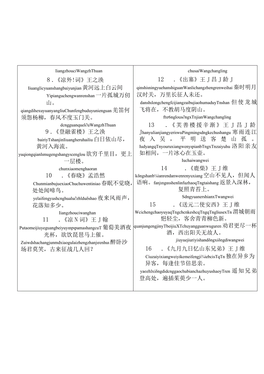 新课标小学生必背古诗75首(带拼音).docx_第3页