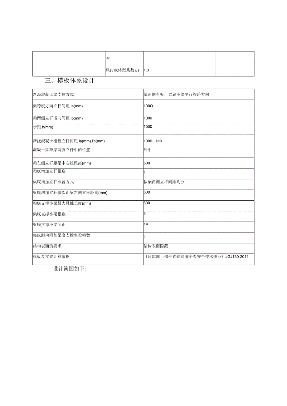 梁模板（扣件式梁板立柱共用）计算书.docx_第3页