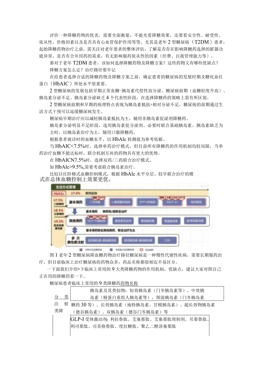 9大降糖药优缺点对比(分析与建议).docx_第1页