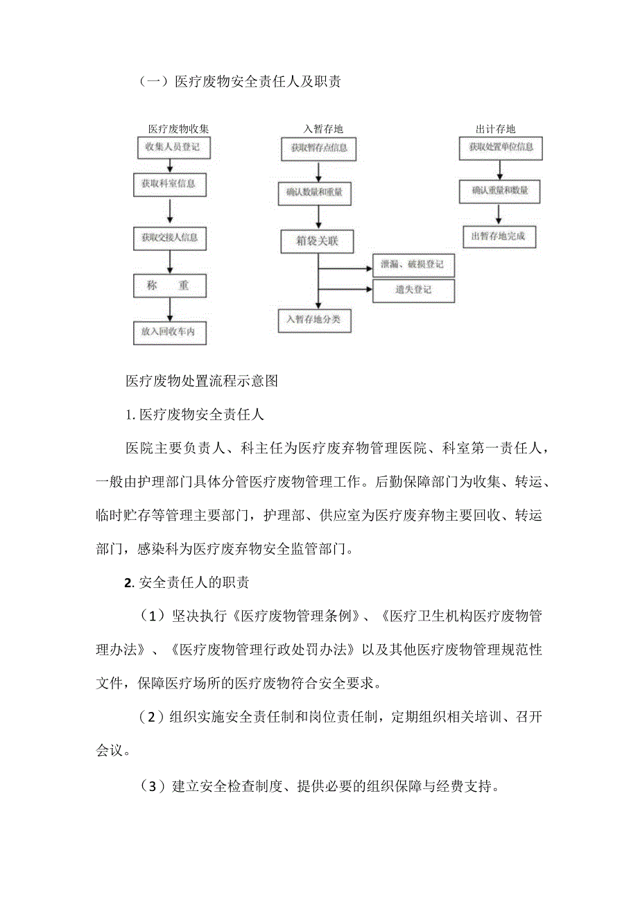 医疗废物安全管理架构人员职责及常用器材管理规定.docx_第3页