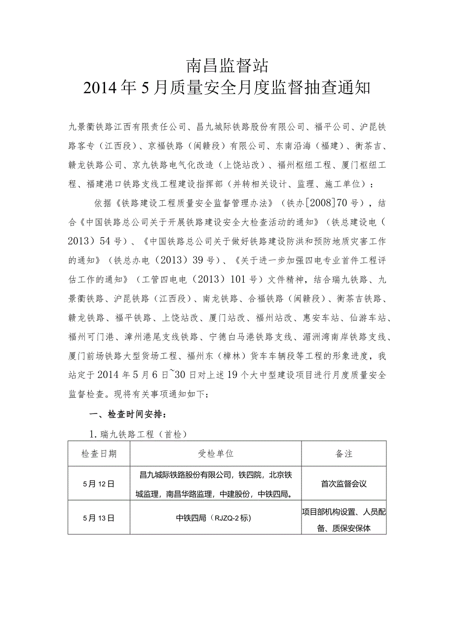 2014年5月份监督计划.docx_第1页