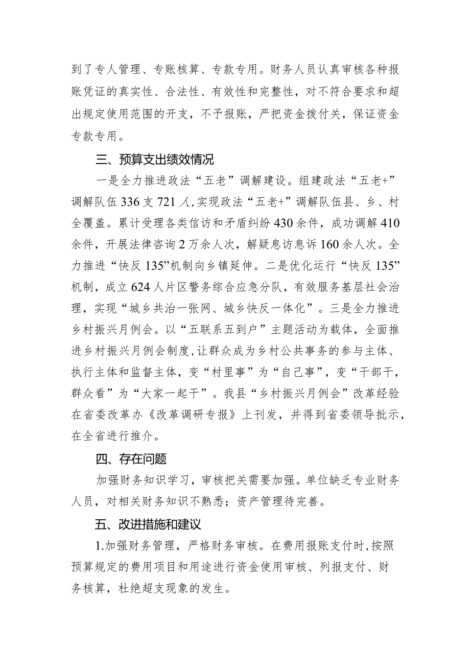 2022年度社会治理专项资金绩效评价报告.docx_第2页