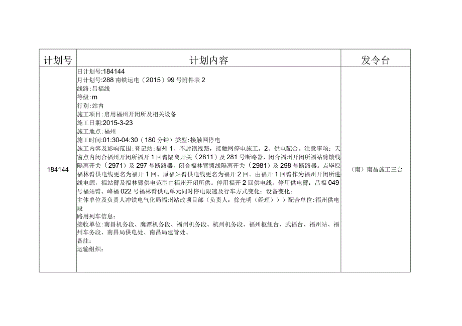 3月23日调度令（樟林、福州站）.docx_第2页