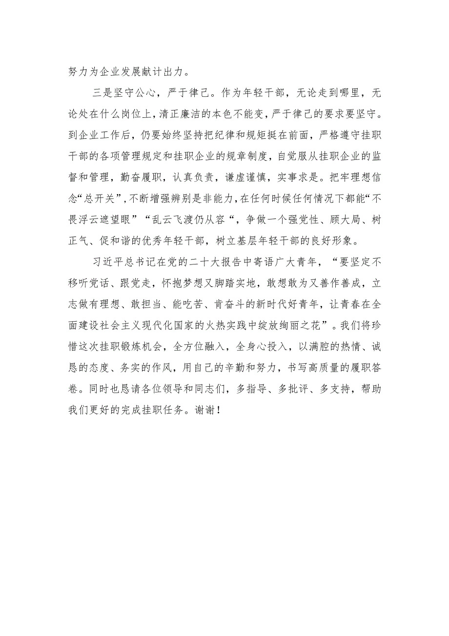 挂职干部表态发言.docx_第2页