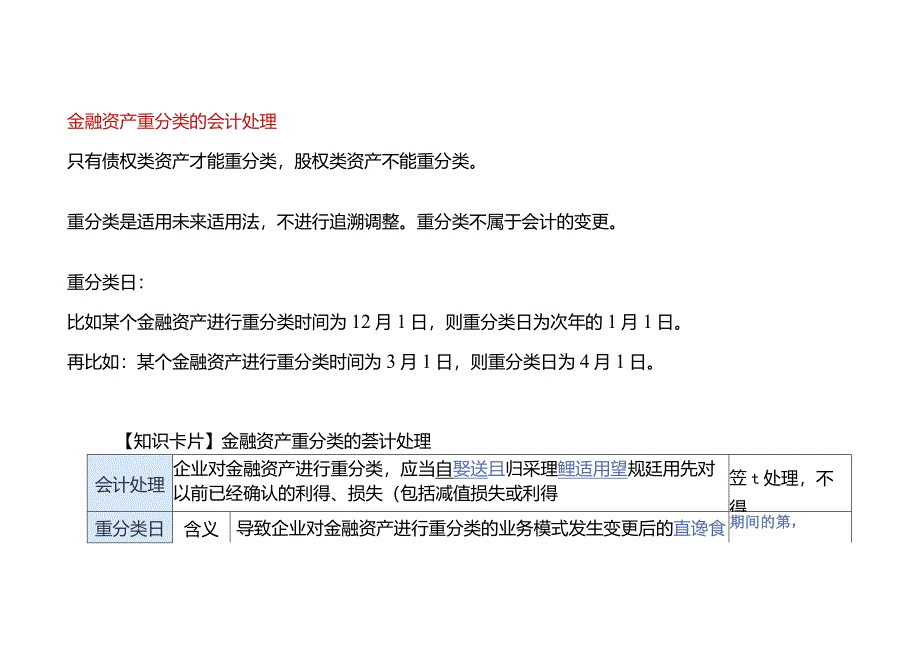 金融资产重分类的会计处理.docx_第1页