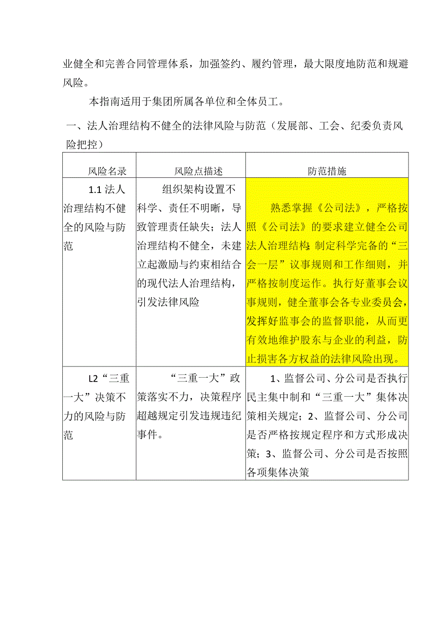 企业集团公司法律风险防控体系指南.docx_第2页