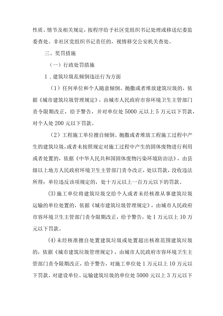 新时代建筑垃圾乱倾倒暨渣土运输治理奖罚规定.docx_第2页