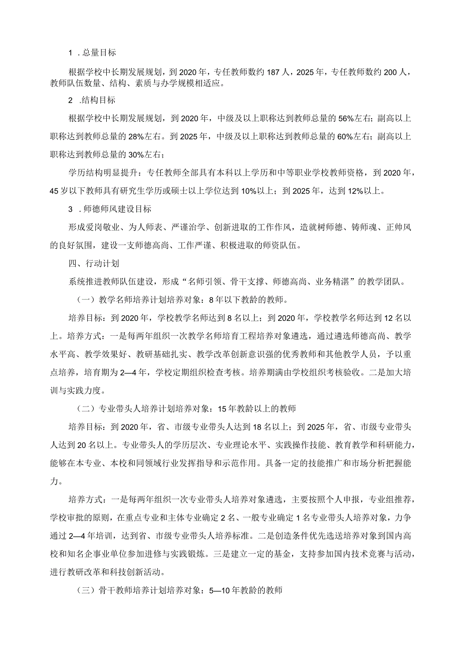 师资队伍建设中长期发展规划.docx_第3页