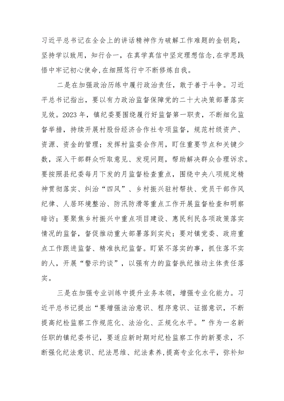 学习二十届中央纪委三次全会精神心得体会交流发言十九篇.docx_第2页