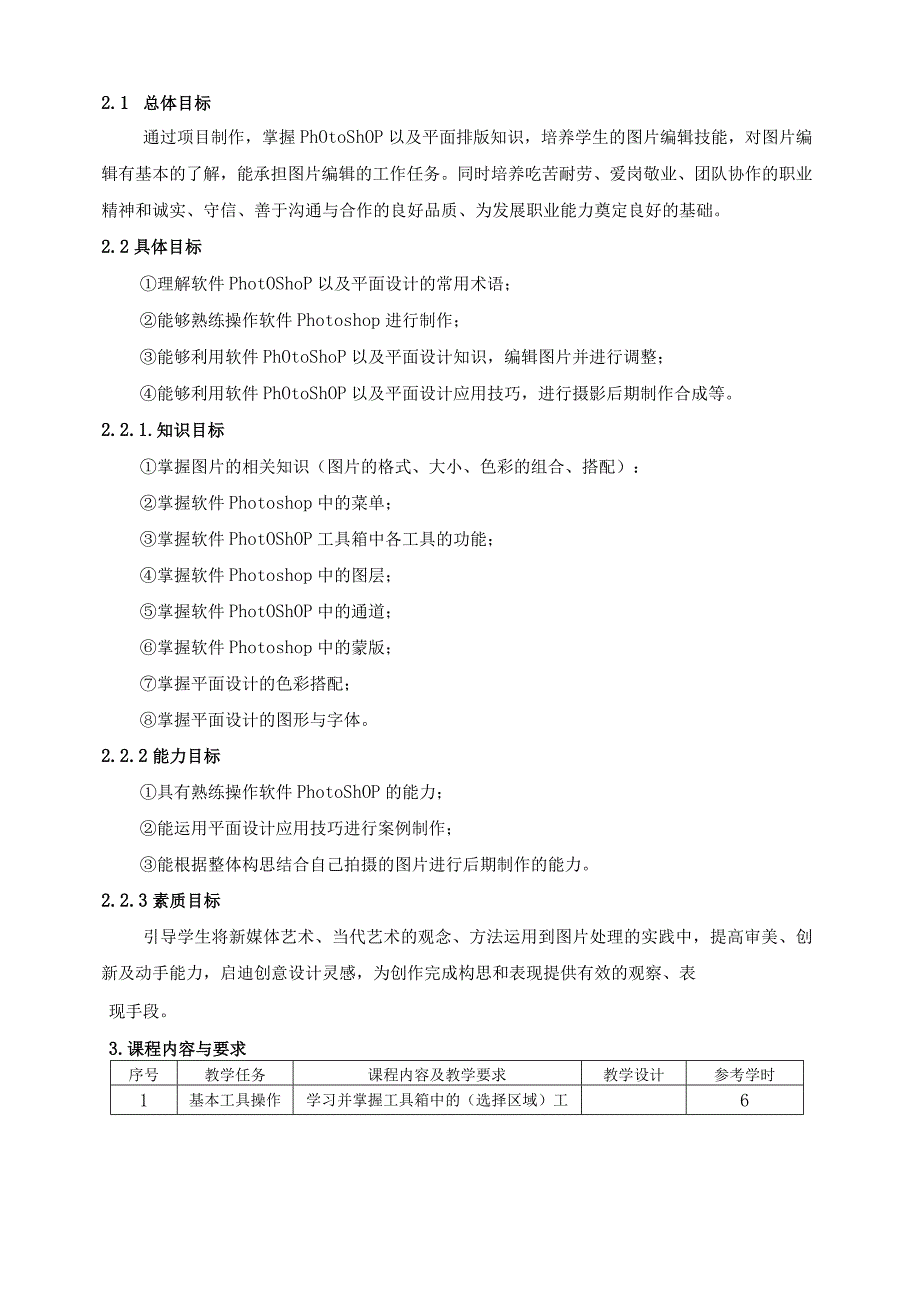 《图片编辑技术》课程标准.docx_第2页