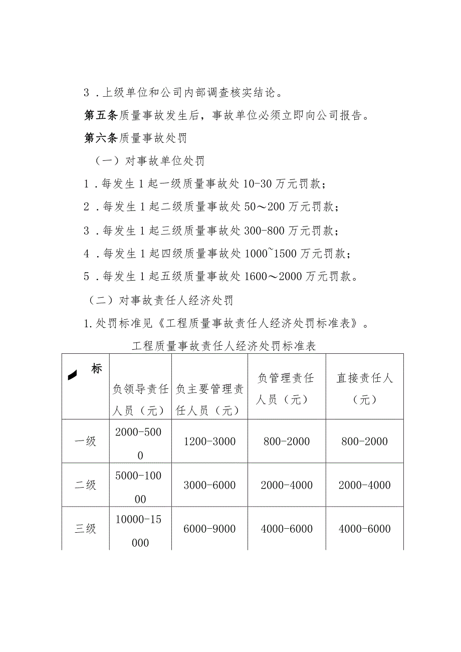 《中铁十二局集团第三工程有限公司工程质量事故管理规定》.docx_第3页