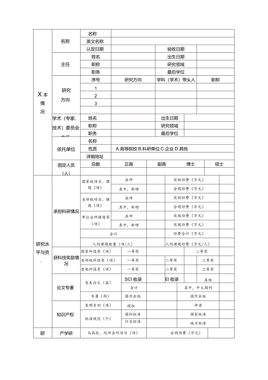 安徽省实验室、技术创新中心年度工作报告提纲（2023年度）.docx_第2页