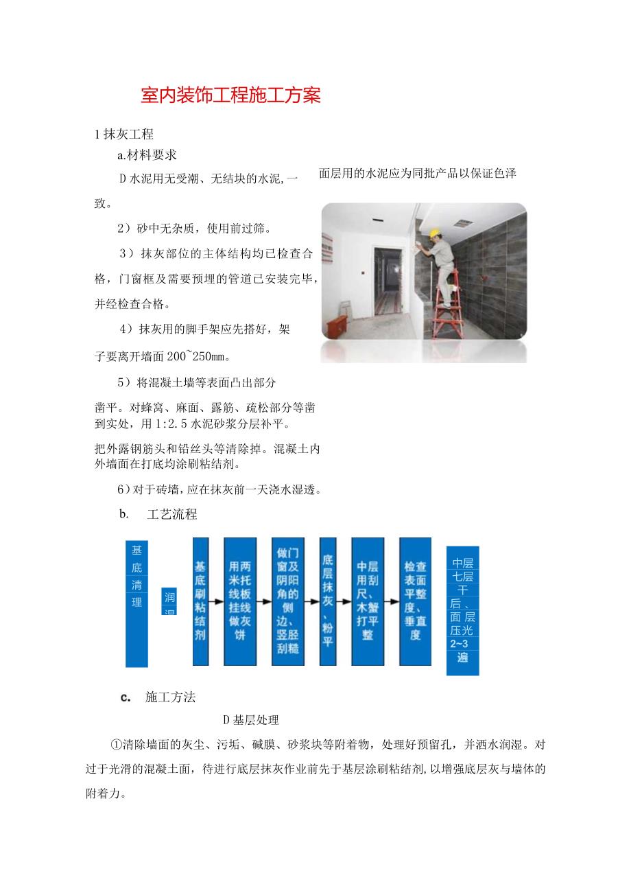 室内装饰工程施工方案.docx_第1页