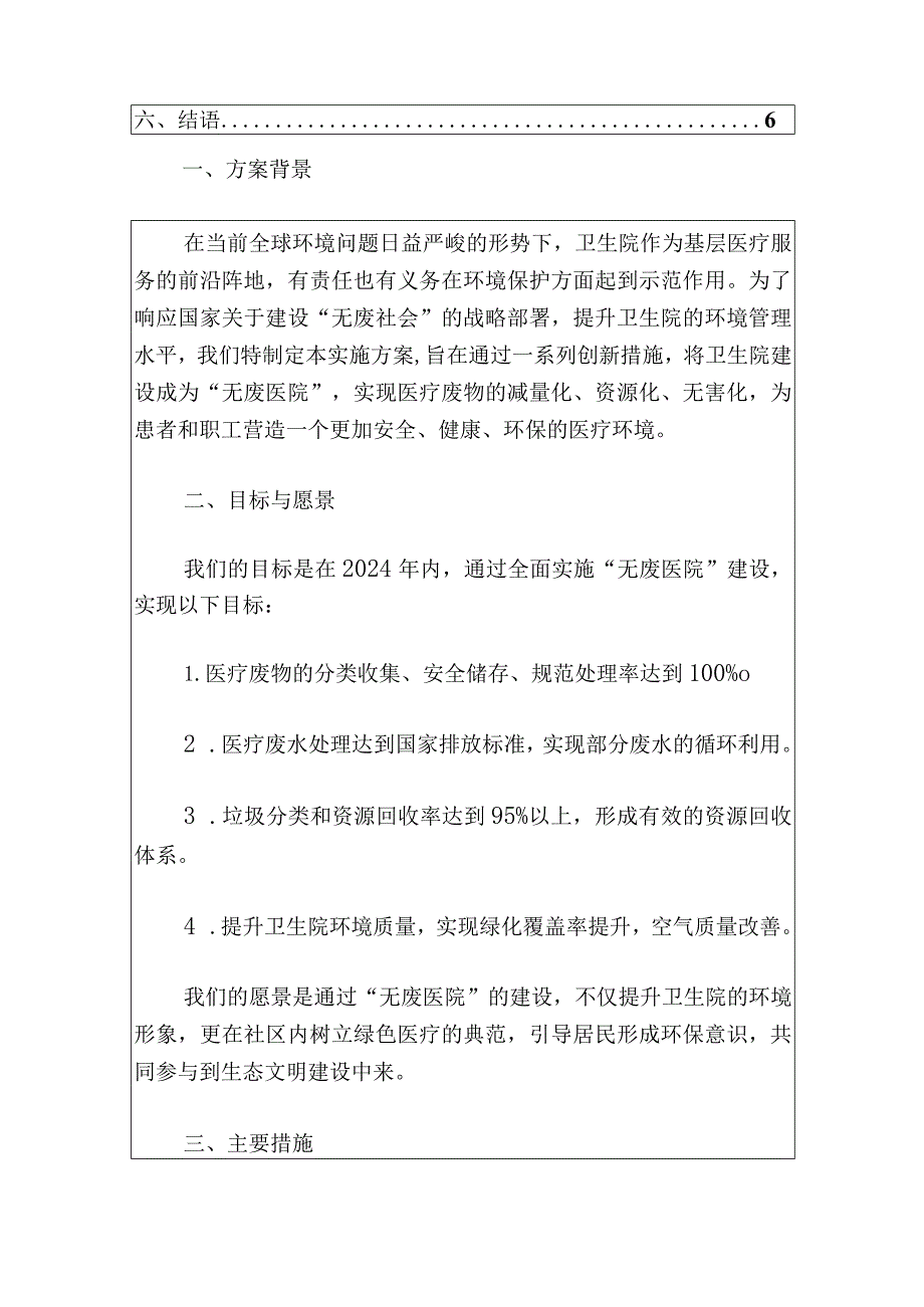 关于医院卫生院“无废医院”建设实施方案（2024年版）.docx_第2页