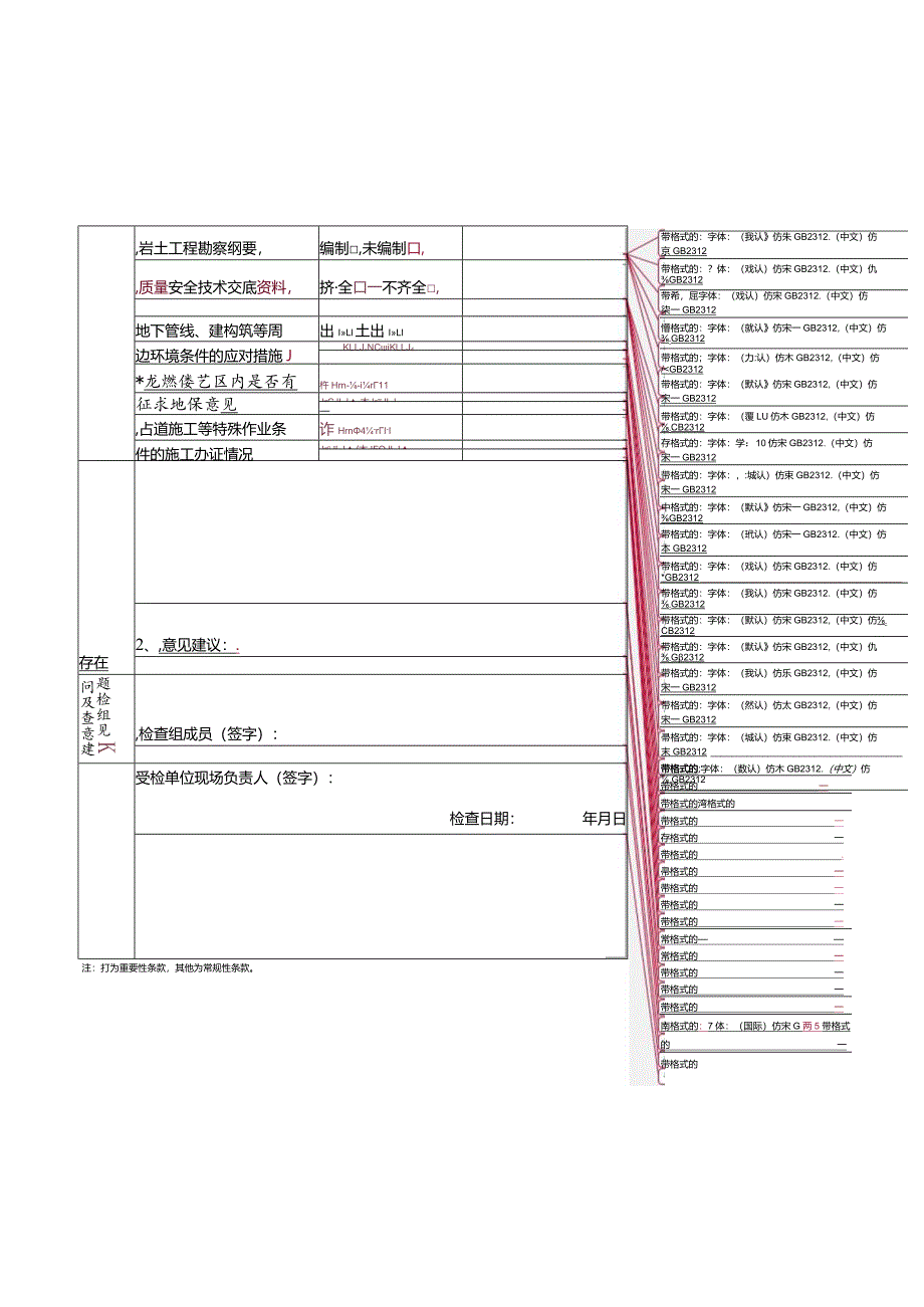 厦门市房屋建筑和市政基础设施工程勘察现场检查记录表.docx_第2页