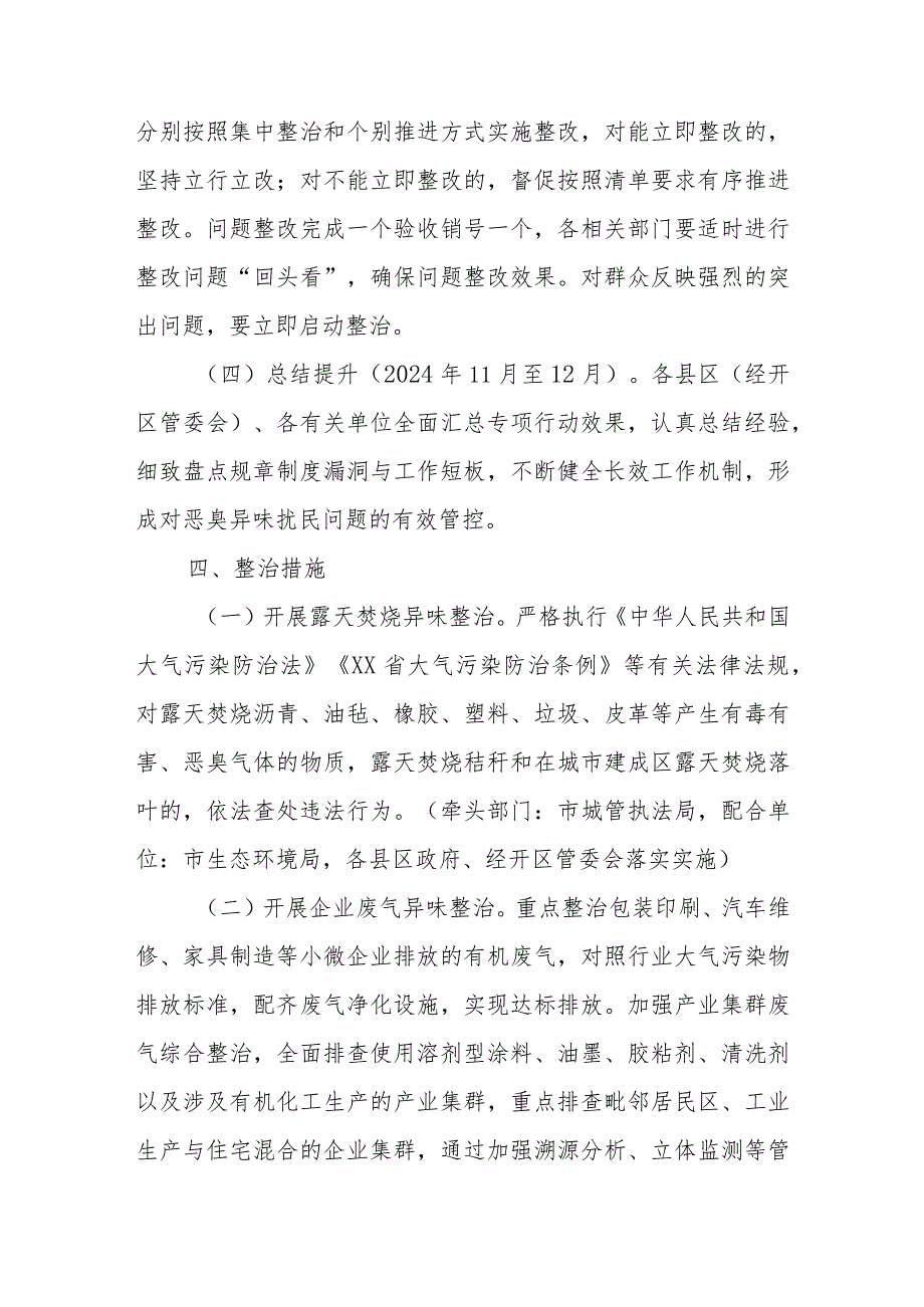 XX市整治恶臭异味扰民问题保障人民群众合法环境权益专项行动方案.docx_第2页