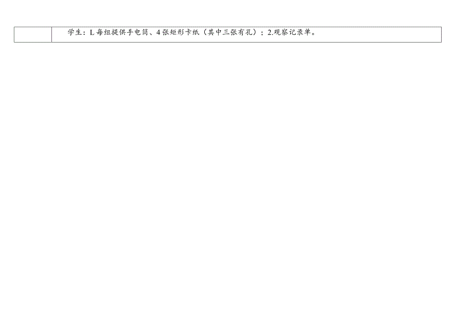 教科版五年级上册第一单元教学设计光是怎样传播的.docx_第2页