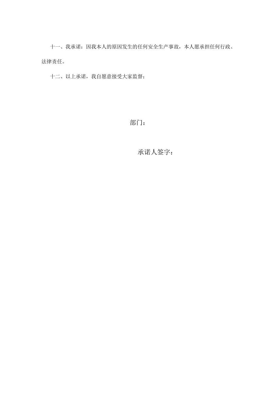 安全生产活动月安全承诺书.docx_第2页