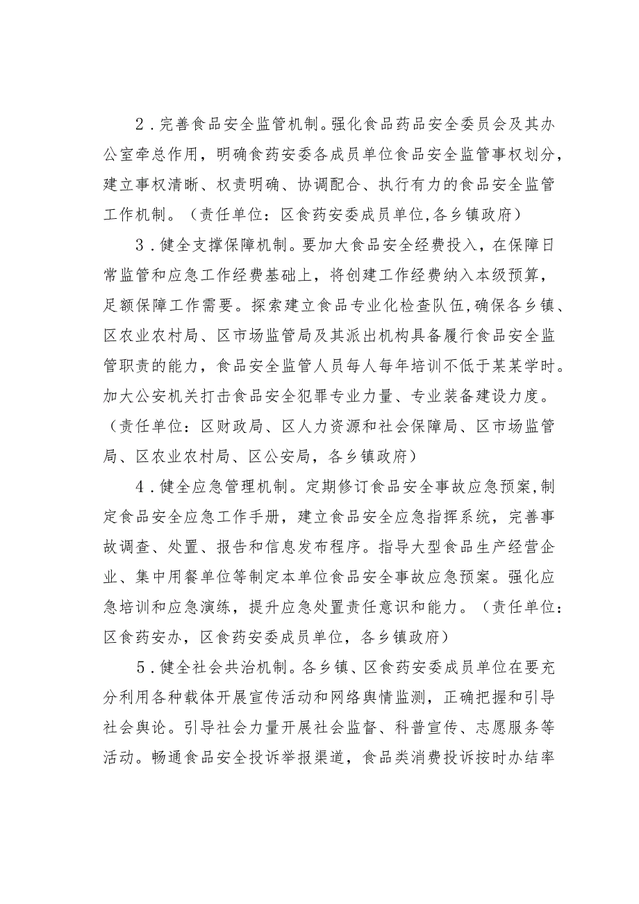 某某区创建国家食品安全示范城市工作实施方案.docx_第2页