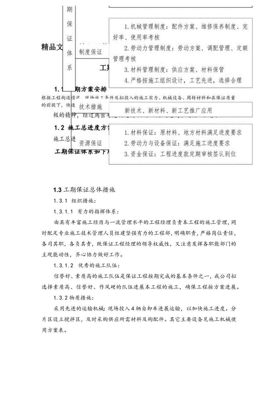 工期保证体系与保证措施.docx_第1页